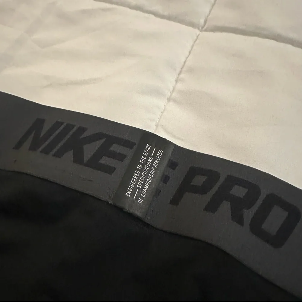 Nike Pro NBA Player Issued 3/4 Compression Tights Black Men's 3XL | NEW
